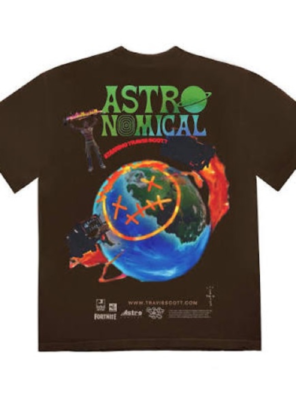 Travis Scott Kids' Astroworld 'Astronomical' Graphic Tee